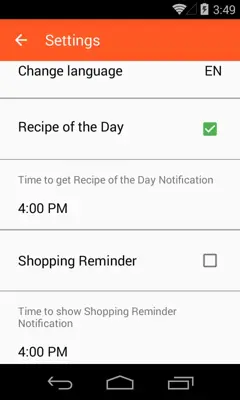 Vegan Recipes android App screenshot 4